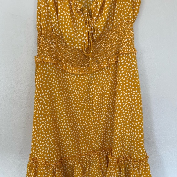 Yellow Polka Dot Dress - Picture 3 of 3